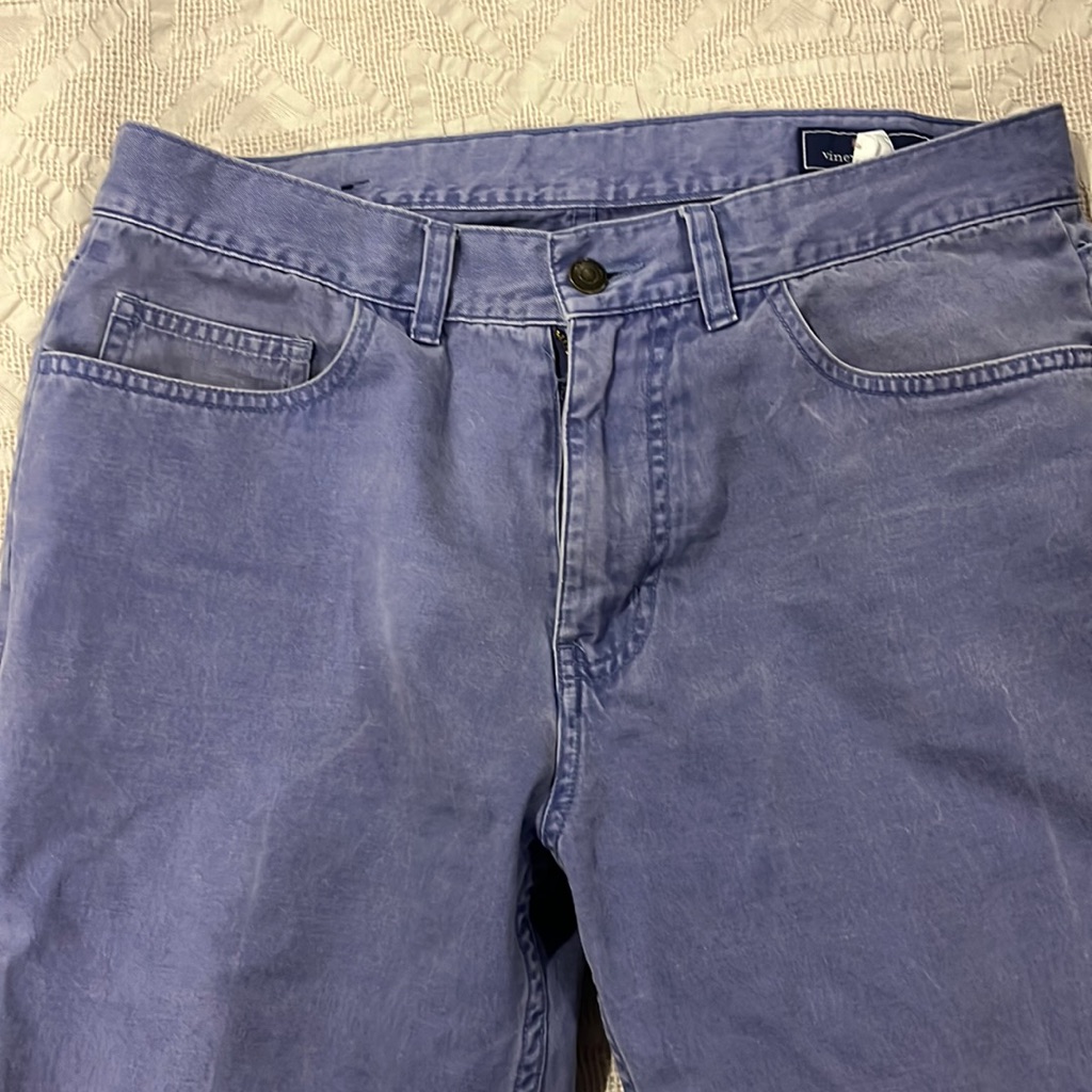 Vineyard Vines 32x32 Blue Pants, 5 Pocket